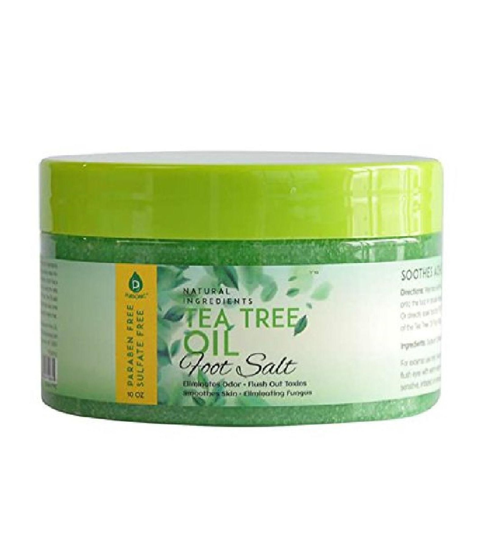 PURSONIC соль для ног с маслом чайного дерева 10 oz