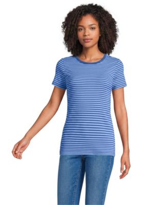 Muted cobalt/sky stripe