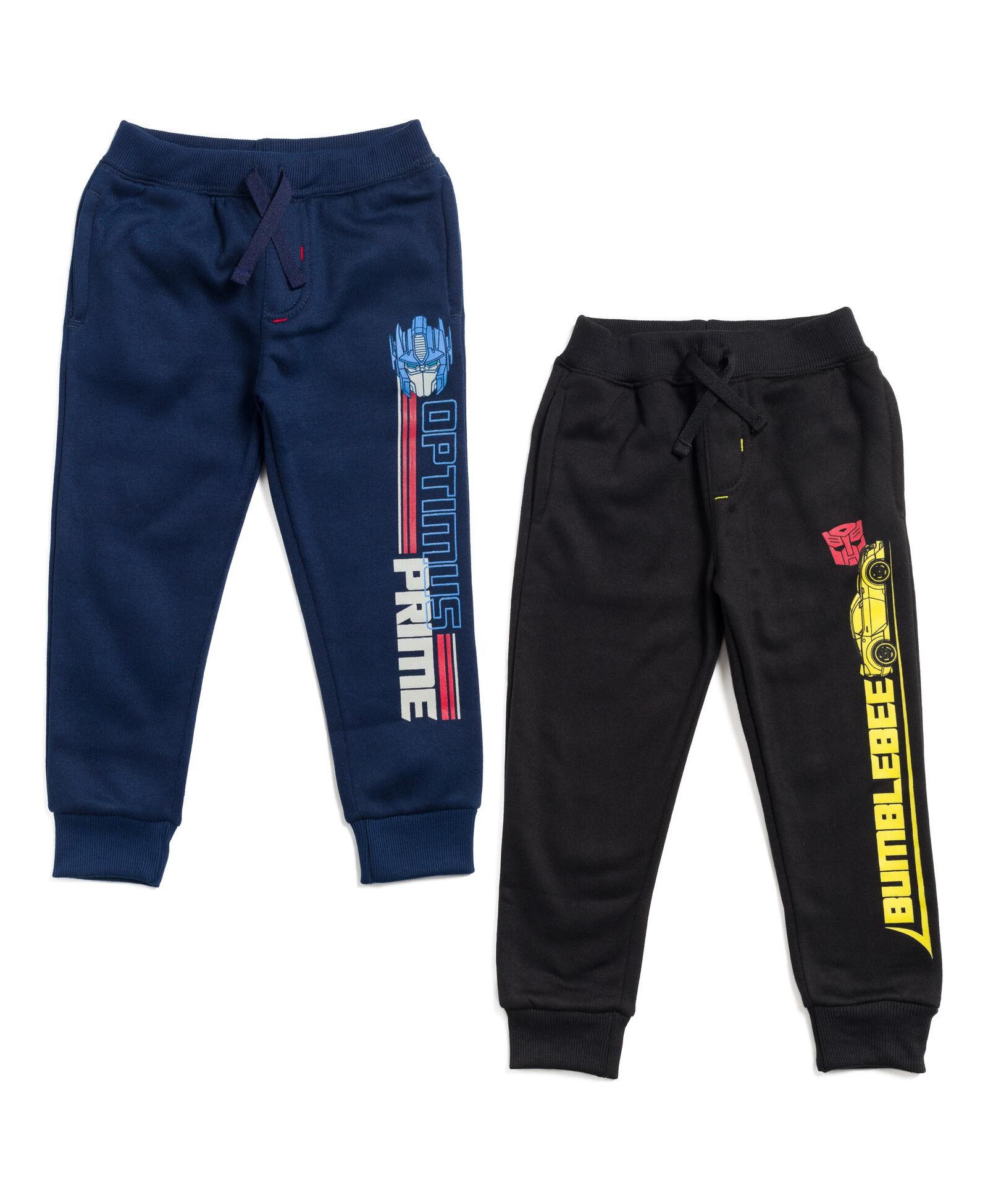 Брюки Transformers Toddler Boys Optimus Prime Bumblebee Fleece 2 Pack
