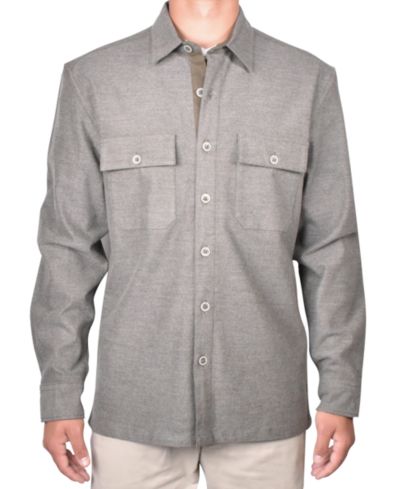 Мужская рубашка Vintage 1946 Men's Brushed Heather Shirt Jacket