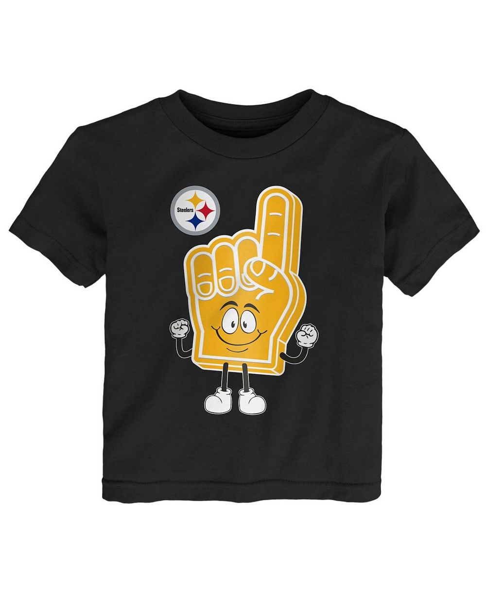 Детская футболка Outerstuff Pittsburgh Steelers Handy Man, черная