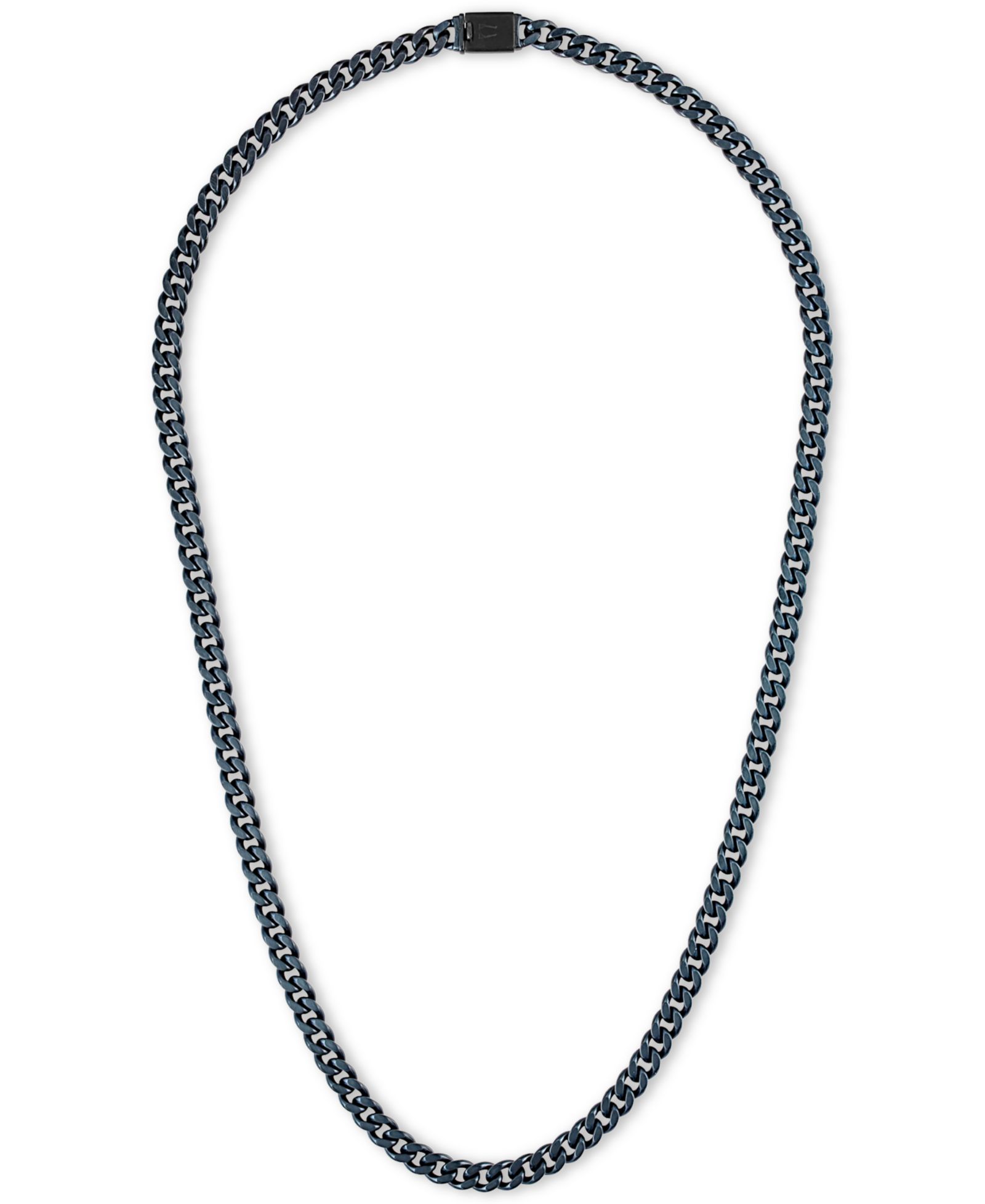 Ожерелье Bulova Blue-Tone из нержавеющей стали, 22"