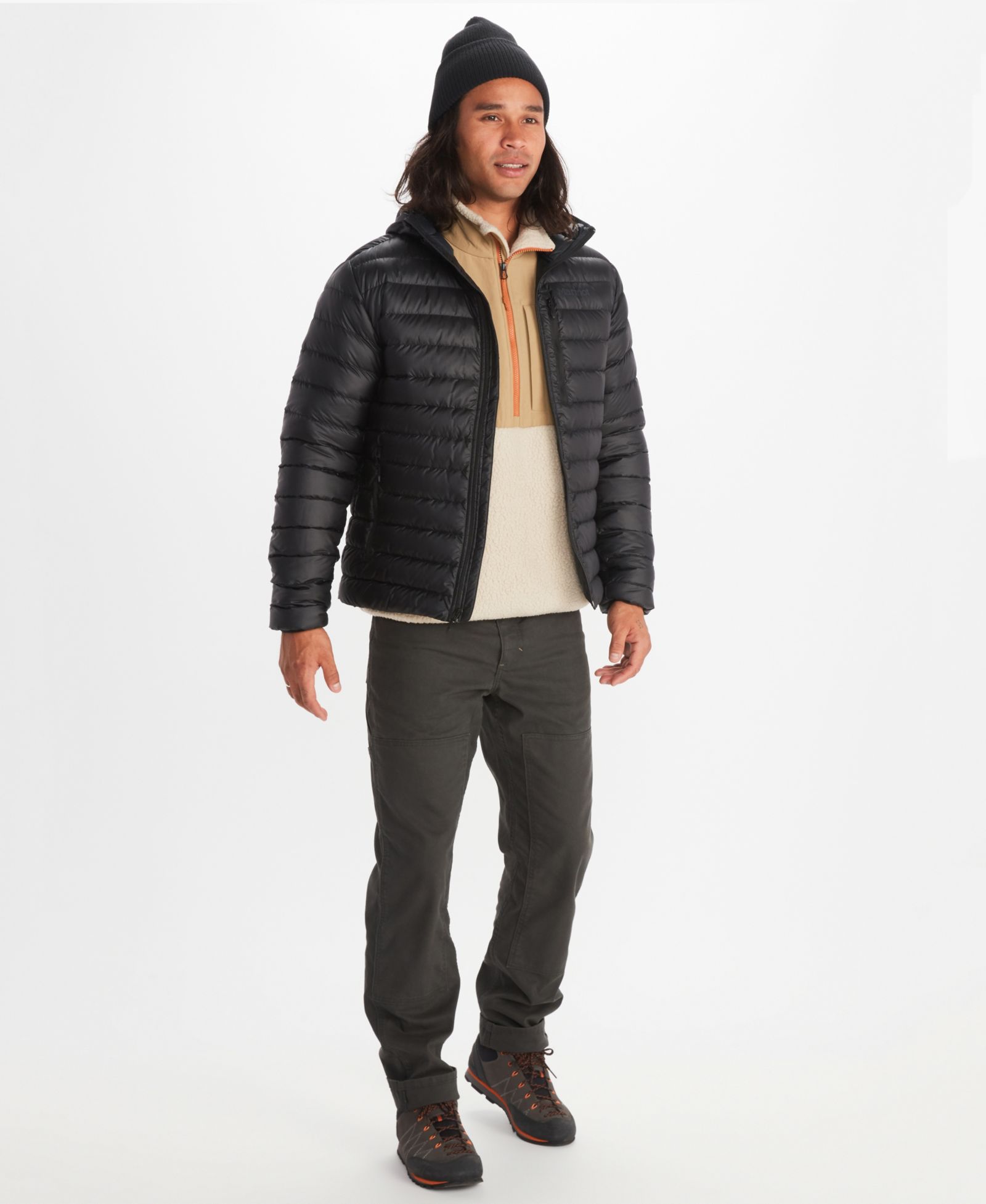 Marmot Men's Highlander Puffer Hooded Jacket