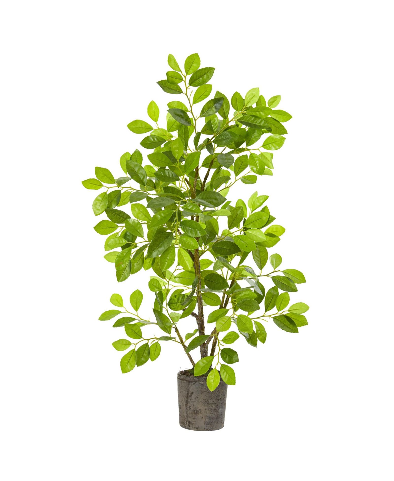 Slickblue Ficus Artificial Tree in Planter Lifelike Faux Plant for Home Decor