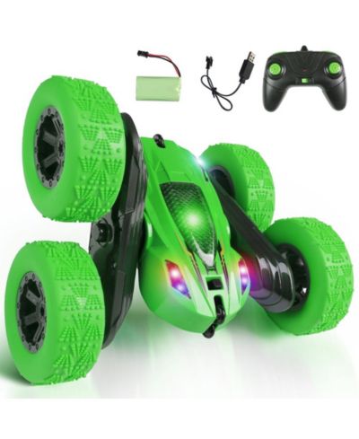 Cowin 360-Degree Rotating Double-Sided Rechargeable Remote Control Car