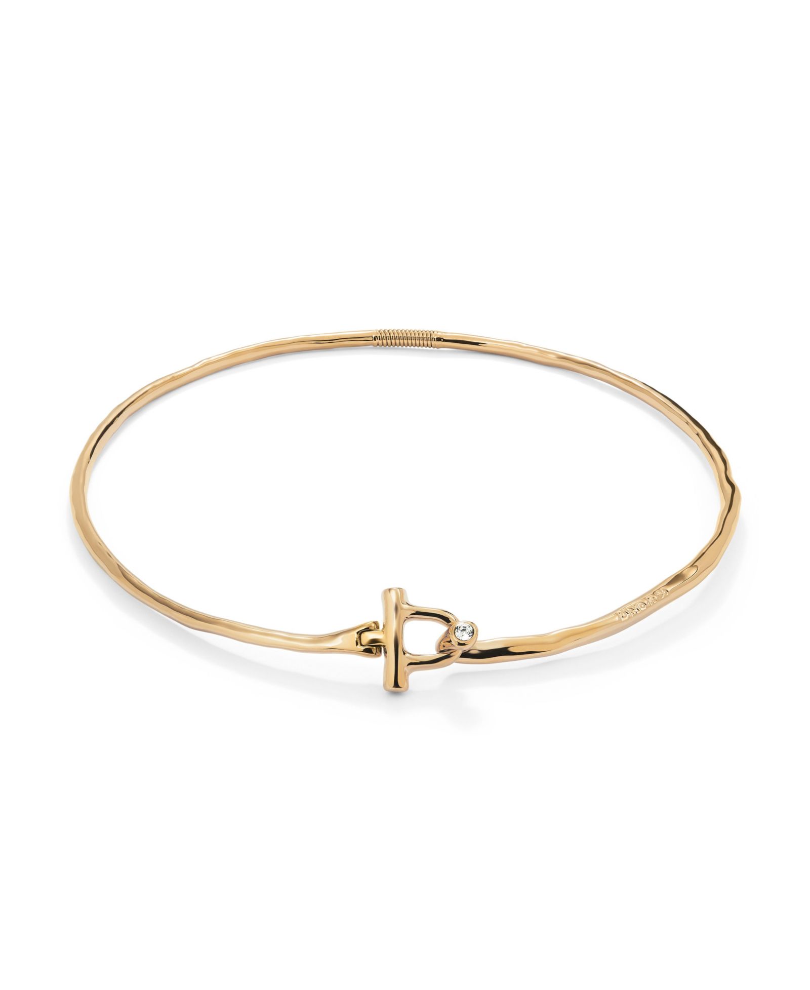 UNOde50 ожерелье-чокер Gold Plated Rigid