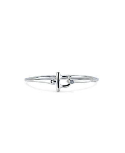 Браслет UNOde50 White Topaz с передней застежкой