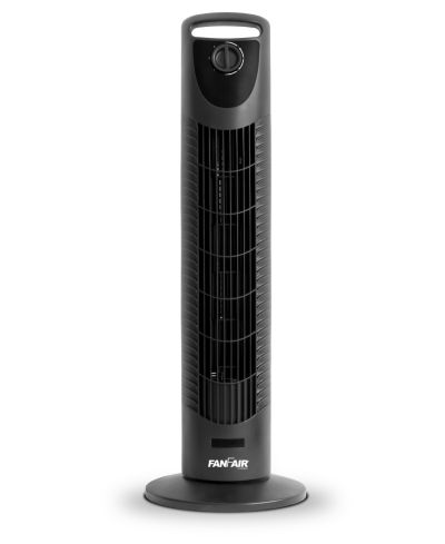 FanFair 30" Tower Fan with 110° Oscillation, 45 Watts - White