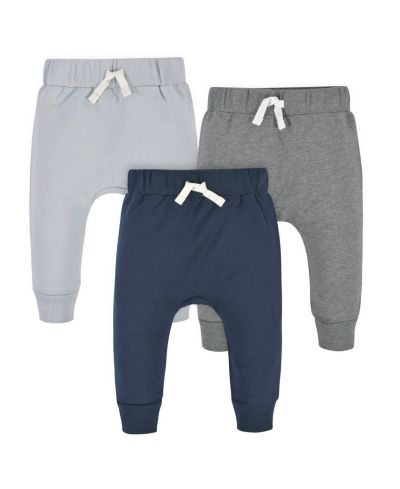 Детские джоггеры Gerber Baby Boys Navy and Grey, 3-Pack
