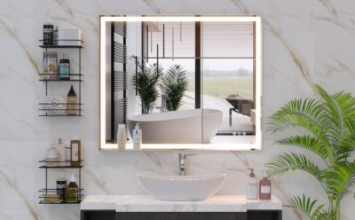 Streamdale Furniture Smart LED Bathroom Vanity Mirror with Anti Fog