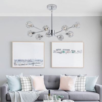 Streamdale Furniture современная хромированная люстра для нескольких комнат