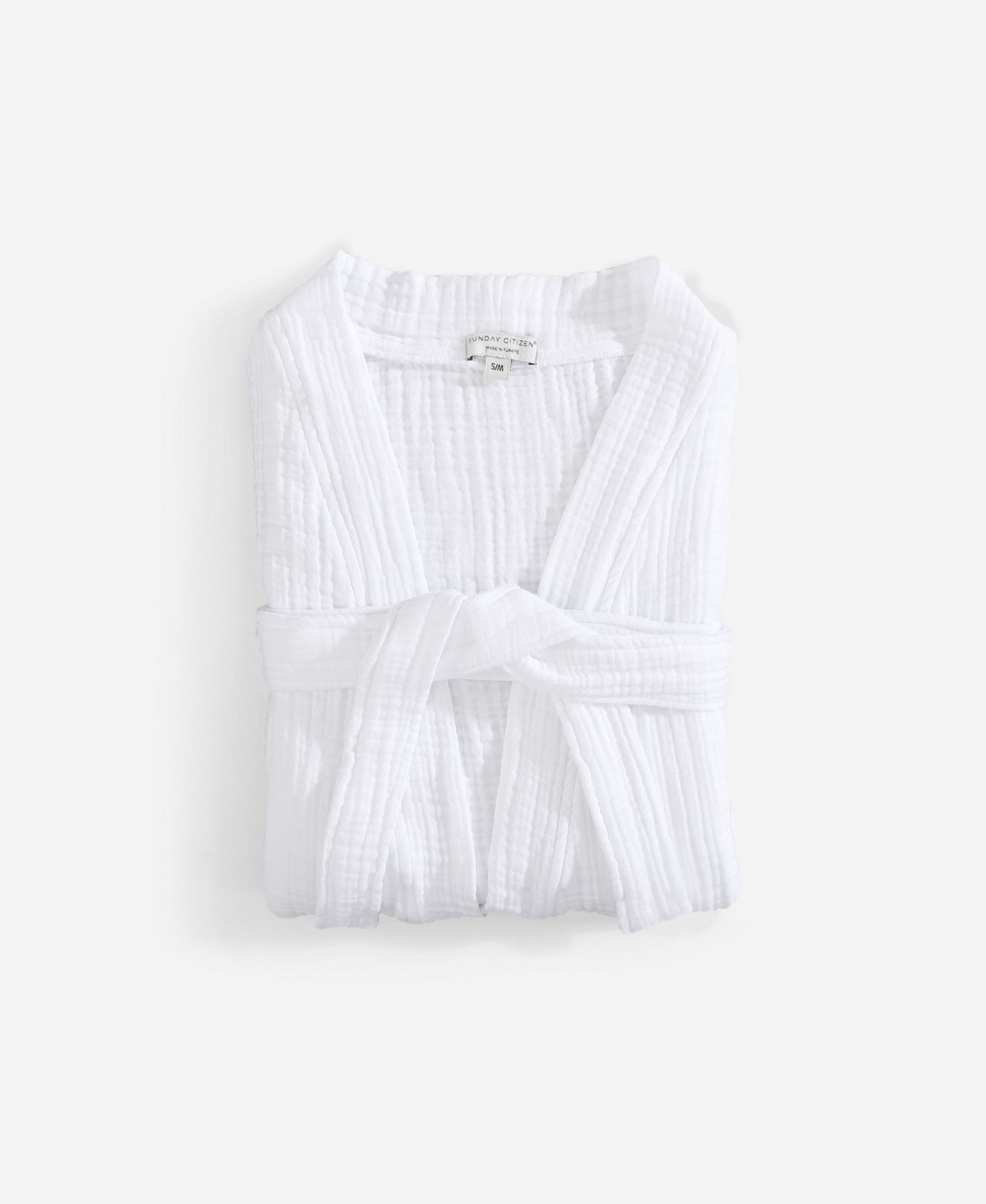 SUNDAY CITIZEN Muslin Cotton Kimono Bath Robe