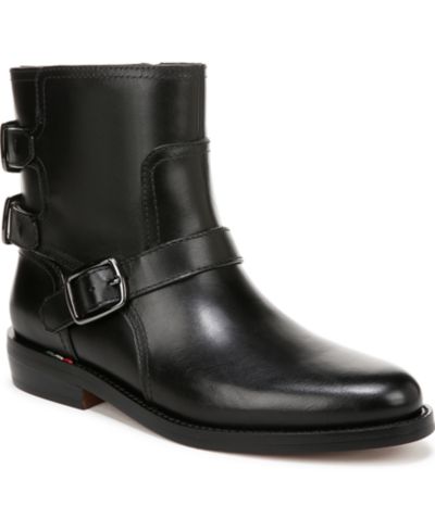 Franco Sarto Women's Prina Block Heel Moto Ankle Boots