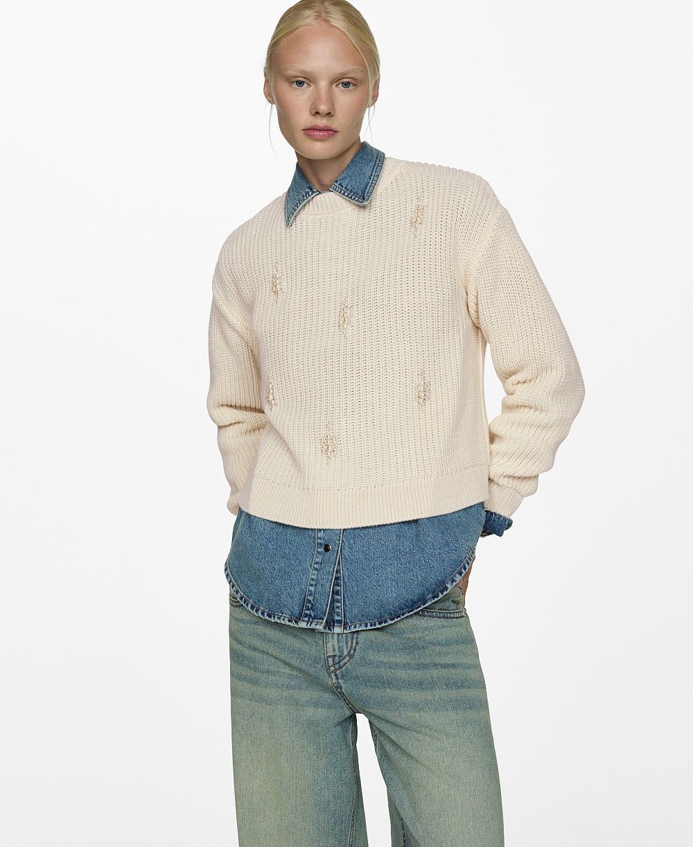 Женский свитер Mango Chunky-Knit