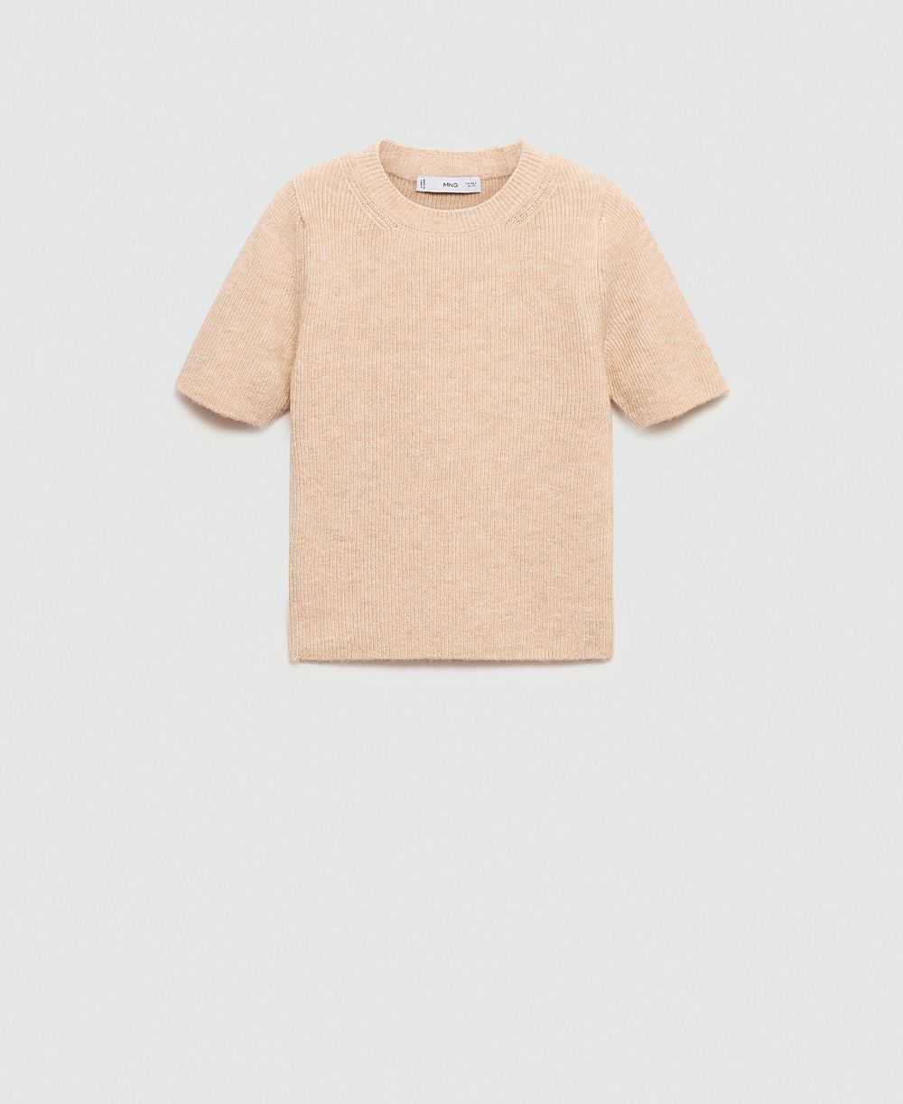 Женский свитер с коротким рукавом Mango