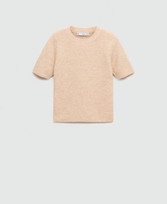 Женский свитер с коротким рукавом Mango