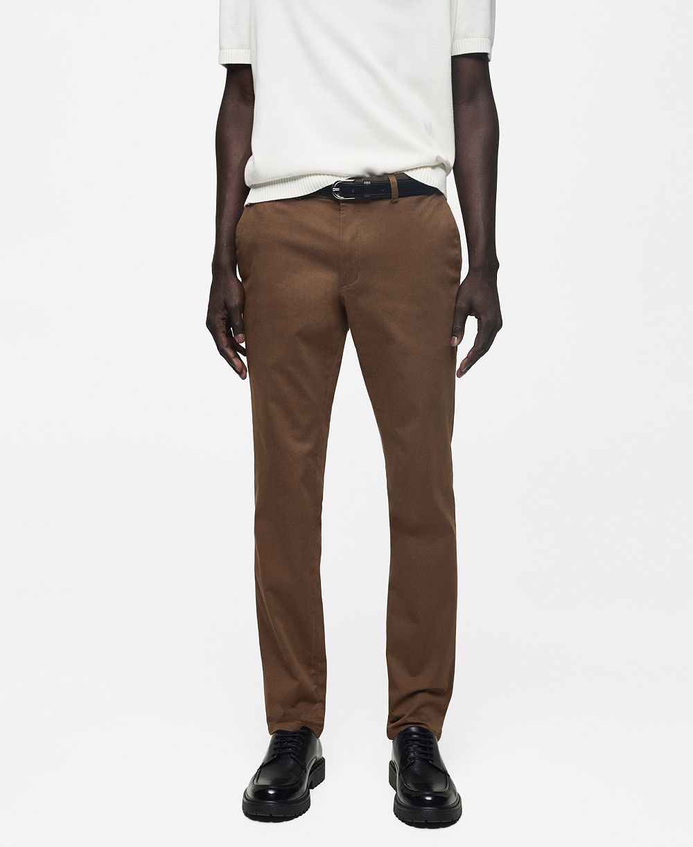 Mango Men's Slim-Fit Serge Chino Trousers