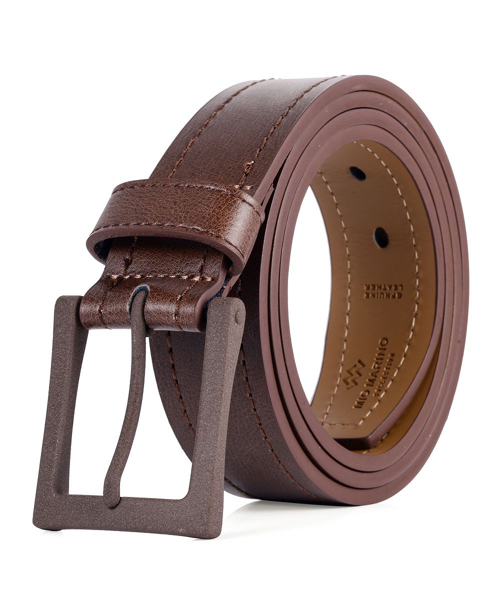 Men's Solid Casual Prong Belt