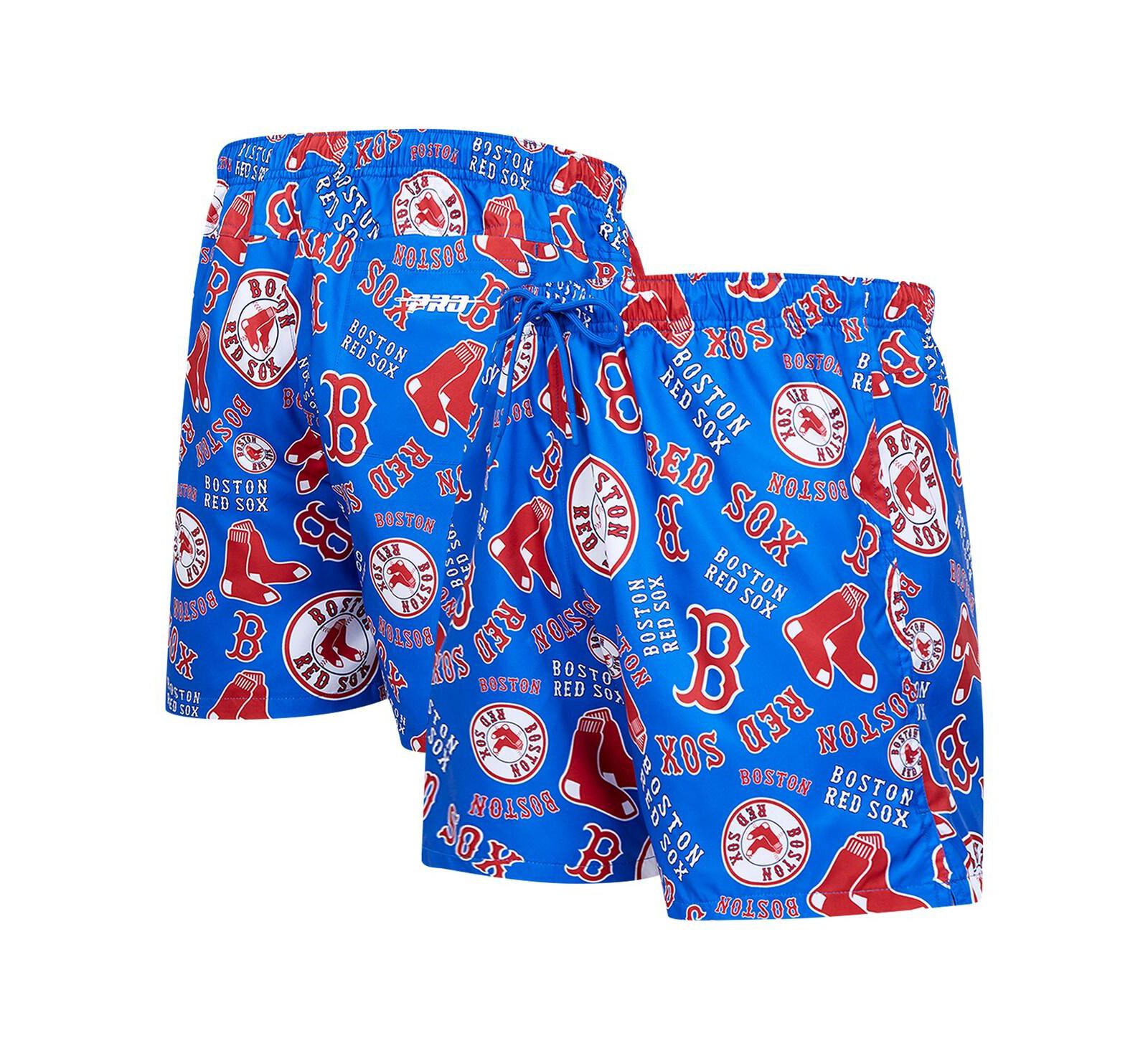 Pro Standard Men's Navy Boston Red Sox Toss Logo Woven Shorts