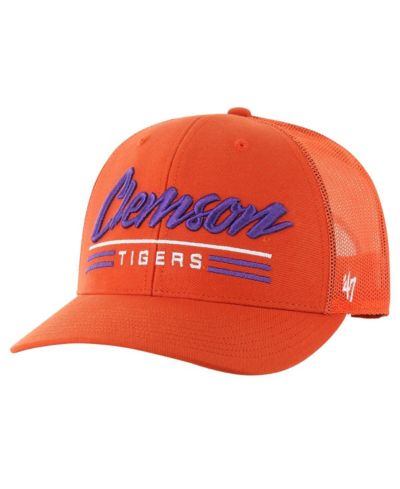 '47 Brand мужская кепка Clemson Tigers Garner Trucker, оранжевая
