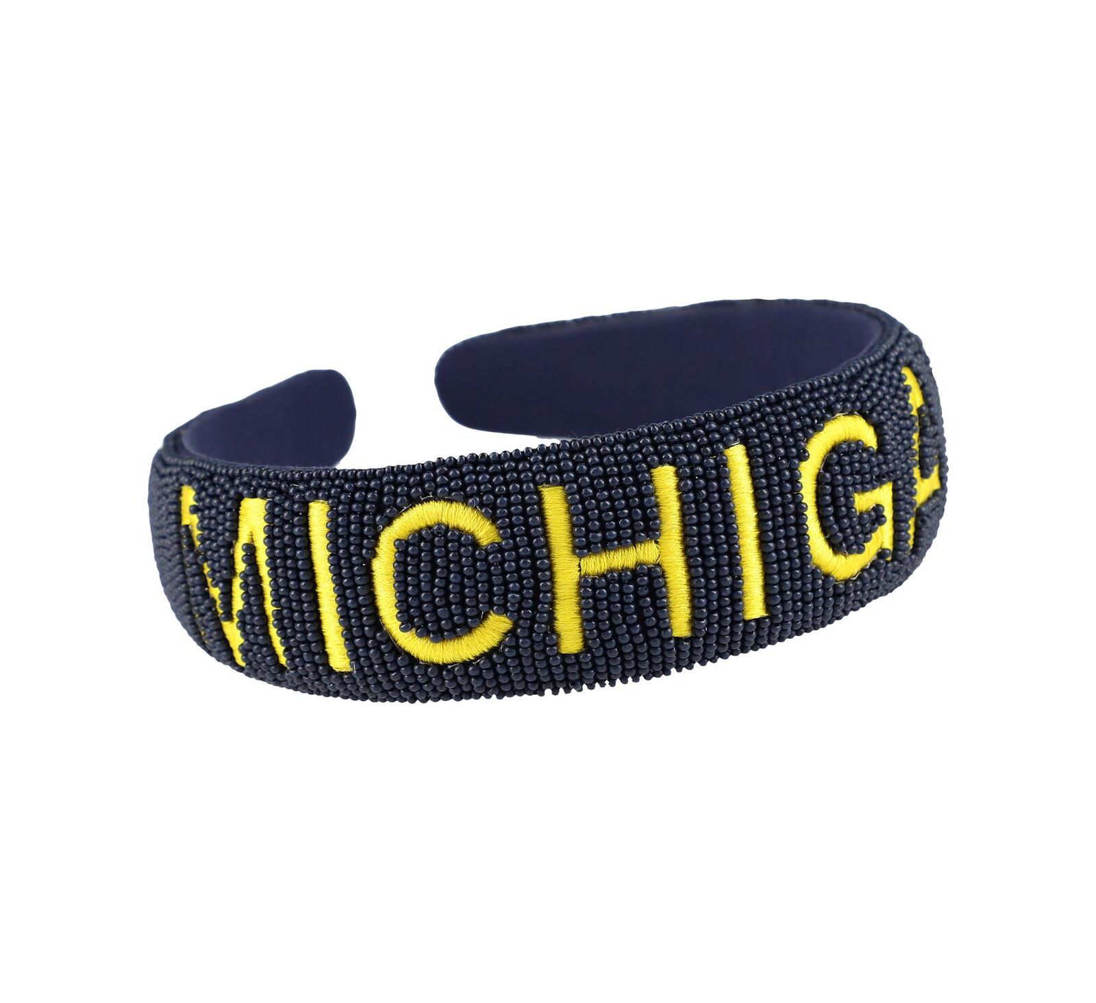 Повязка на голову Emerson Street Clothing Co. Michigan Wolverines Minerva