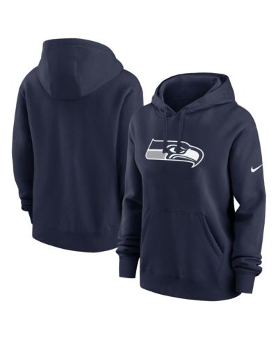 Женское худи Nike Seattle Seahawks Club Fleece, темно-синий