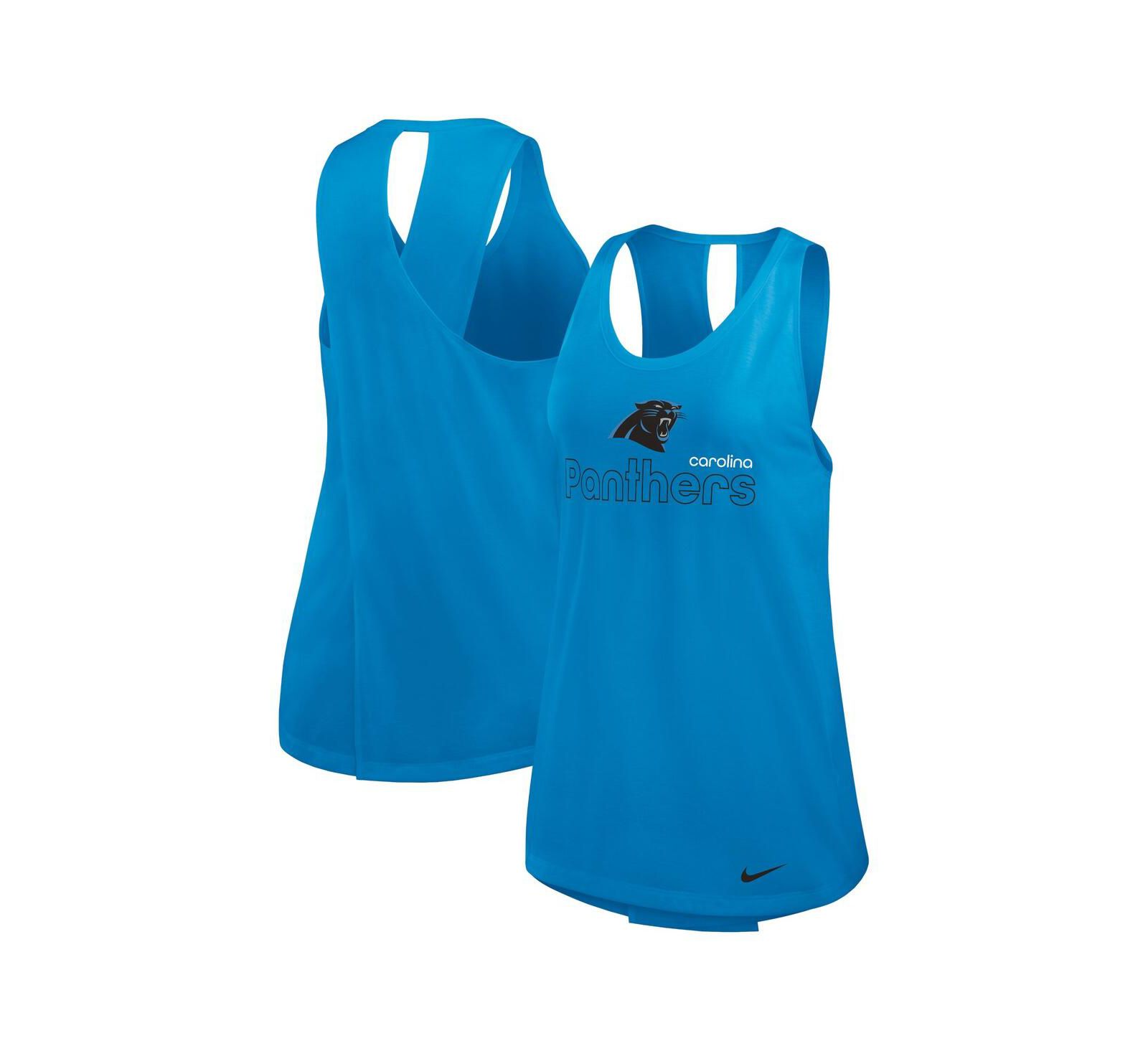Nike Женский синий топ Nike Performance Carolina Panthers