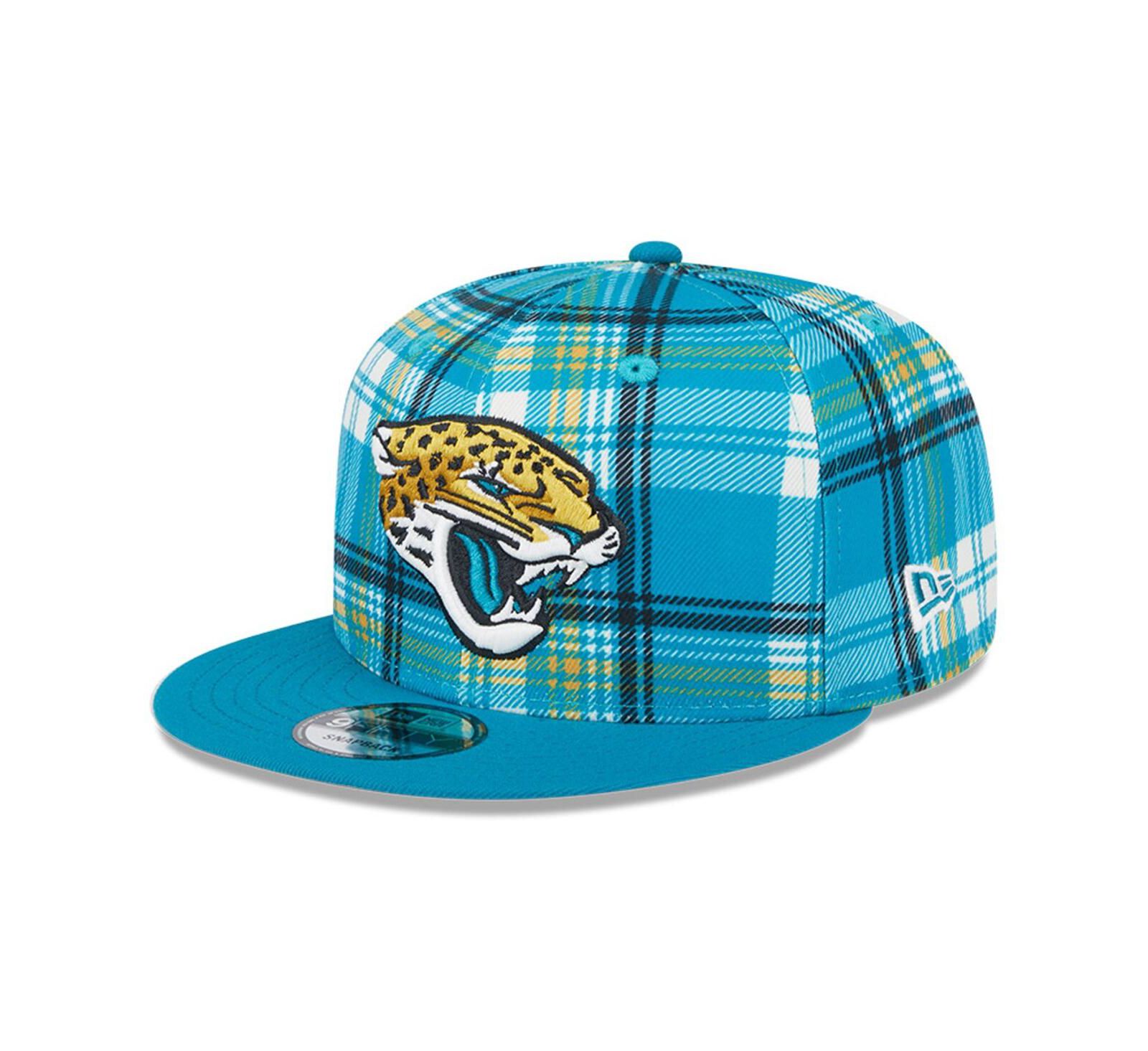 Мужская кепка New Era Jacksonville Jaguars 2024 Sideline Statement 9FIFTY Snapback