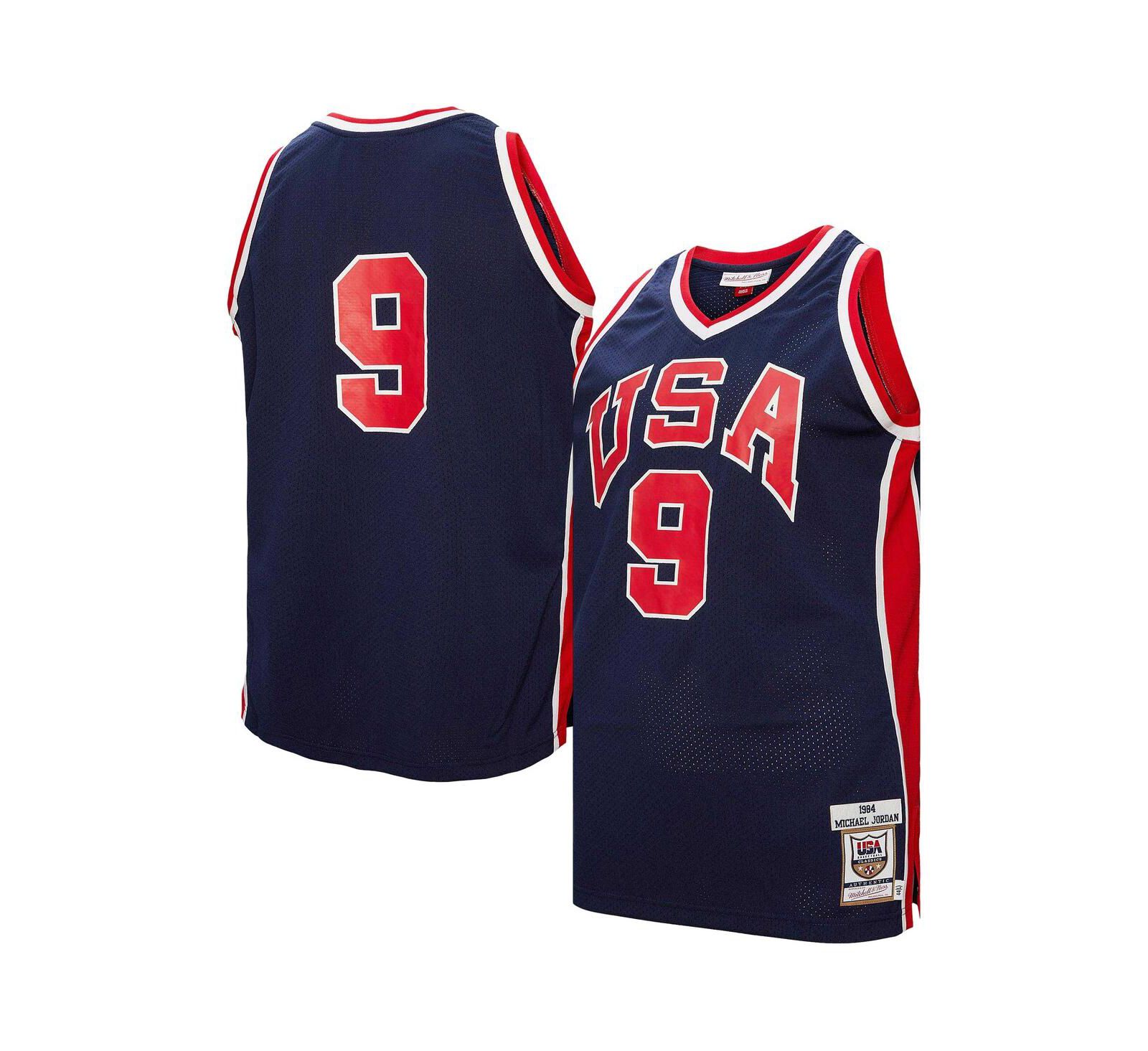 Мужская джерси Mitchell & Ness Michael Jordan USA Basketball 1984