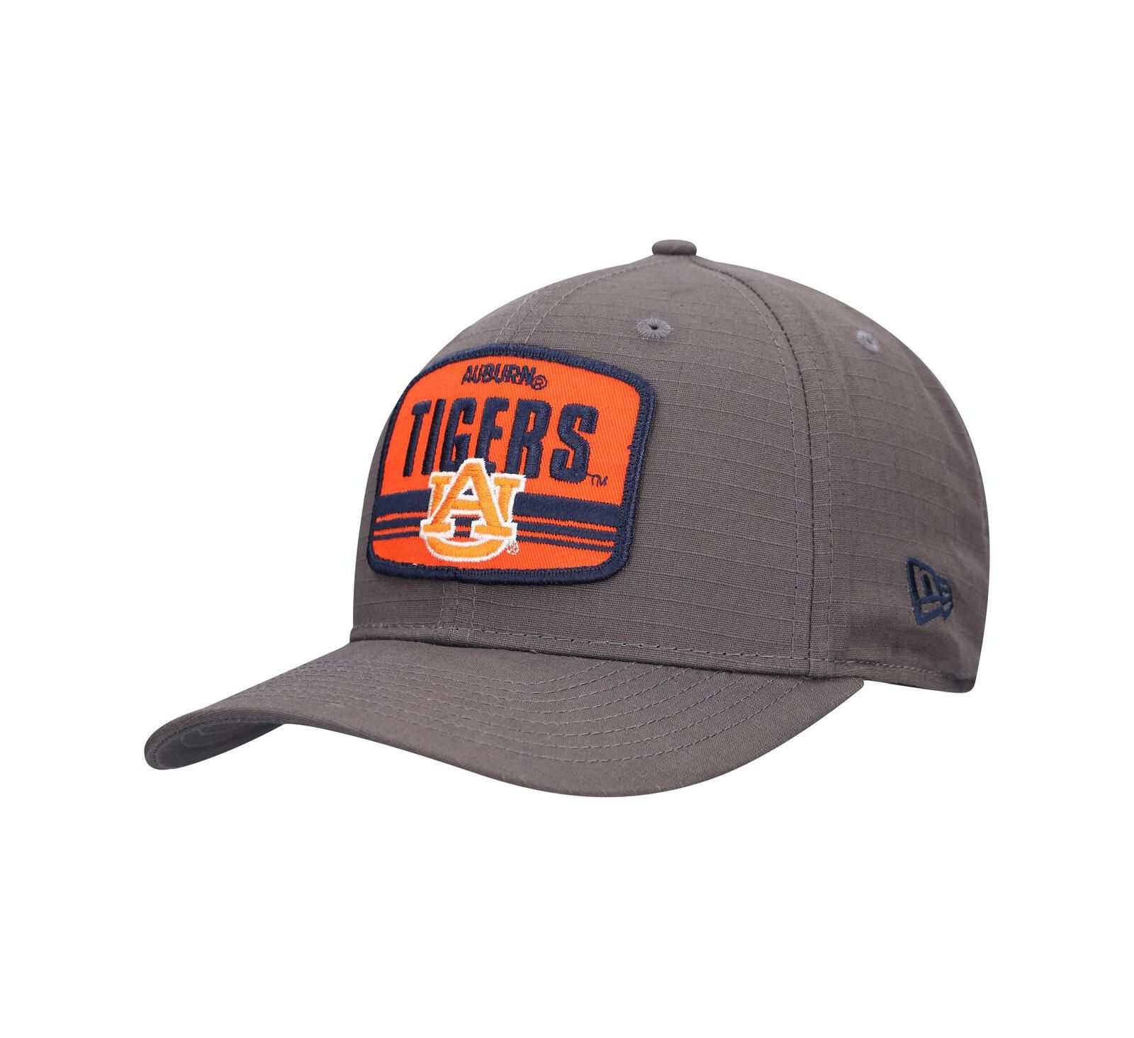 Мужская кепка New Era Charcoal Auburn Tigers Team Elevated 9SEVENTY Adjustable