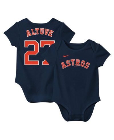 Nike Детский боди Nike Baby Jose Altuve Navy Houston Astros Fuse Name & Number