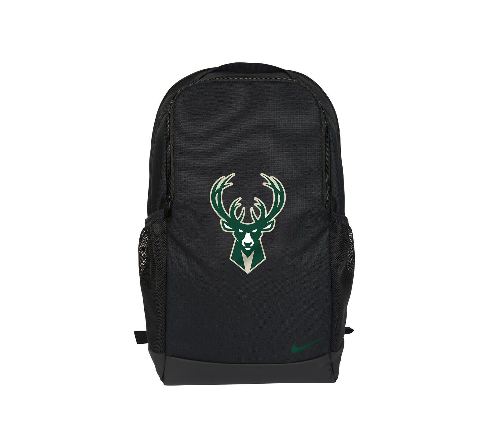 Рюкзак Nike Black Milwaukee Bucks Brasilia