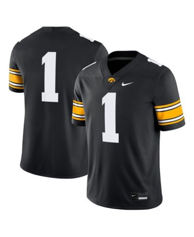 Мужская джерси Nike Black Iowa Hawkeyes Game