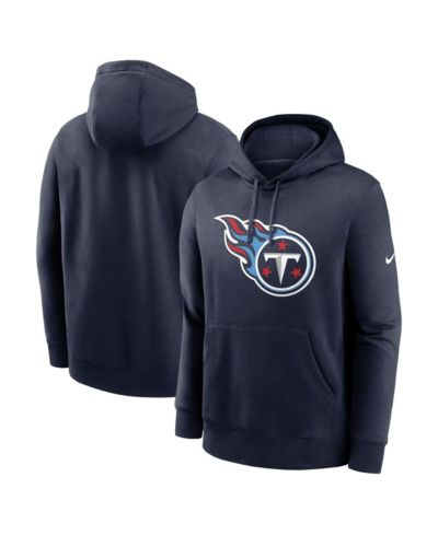 Nike Мужское худи с логотипом Club Navy Tennessee Titans