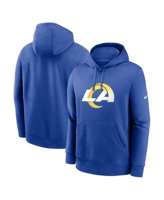 Мужское худи Nike Los Angeles Rams Club Logo Pullover Royal