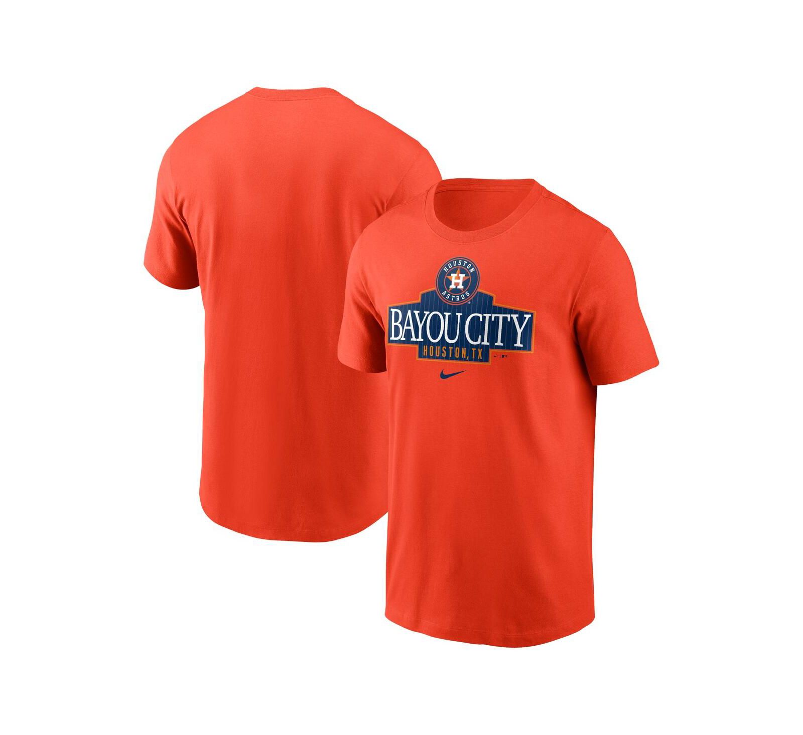 Nike Men's Orange Houston Astros Local Home Town T-Shirt