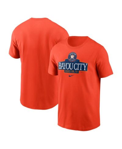 Nike Мужская футболка Houston Astros Local Home Town, оранжевая