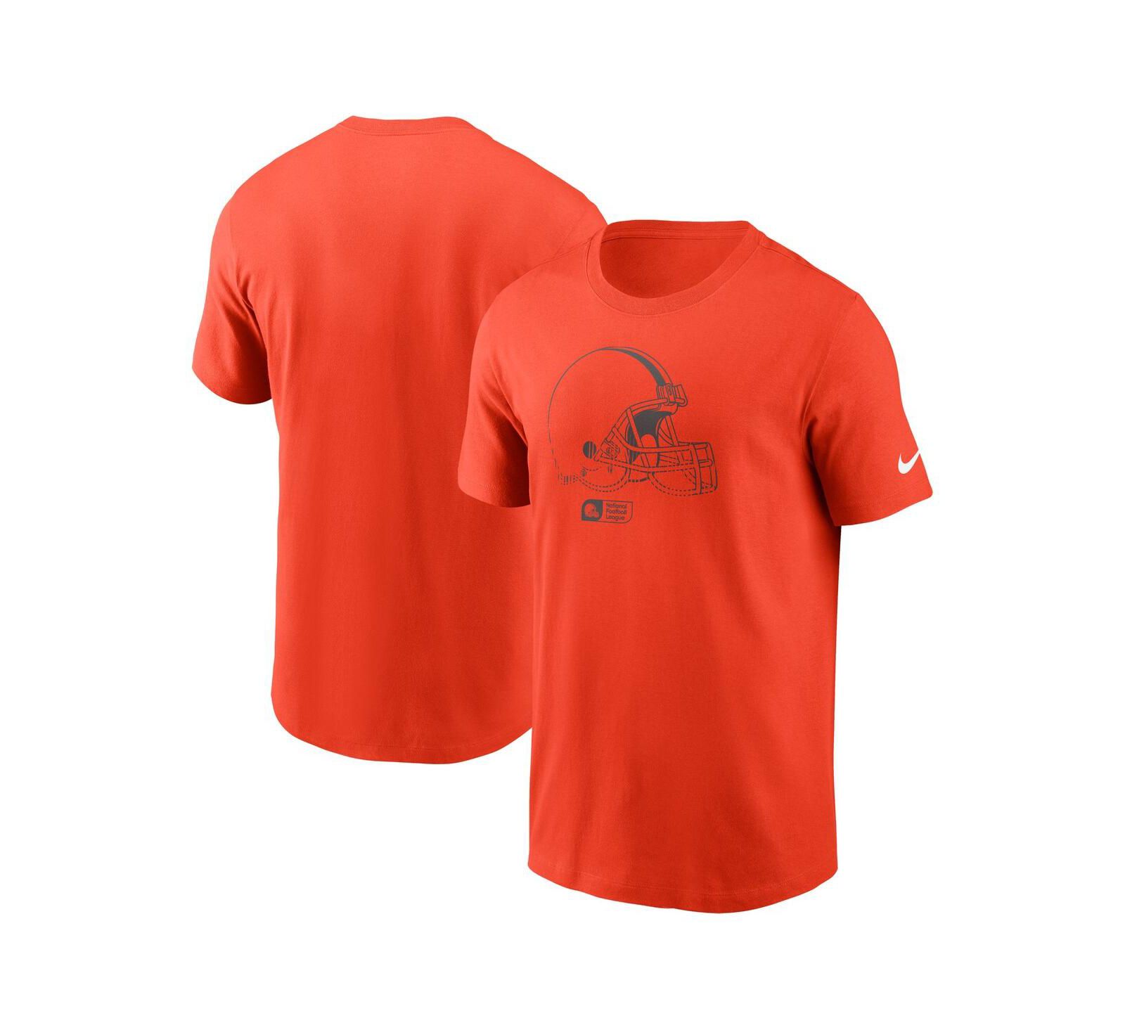 Nike Men's Orange Cleveland Browns Faded Essential T-Shirt