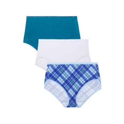 Женские трусы AVENUE Women's Plus Size Modern Cotton Spandex Brief, 3-Pack