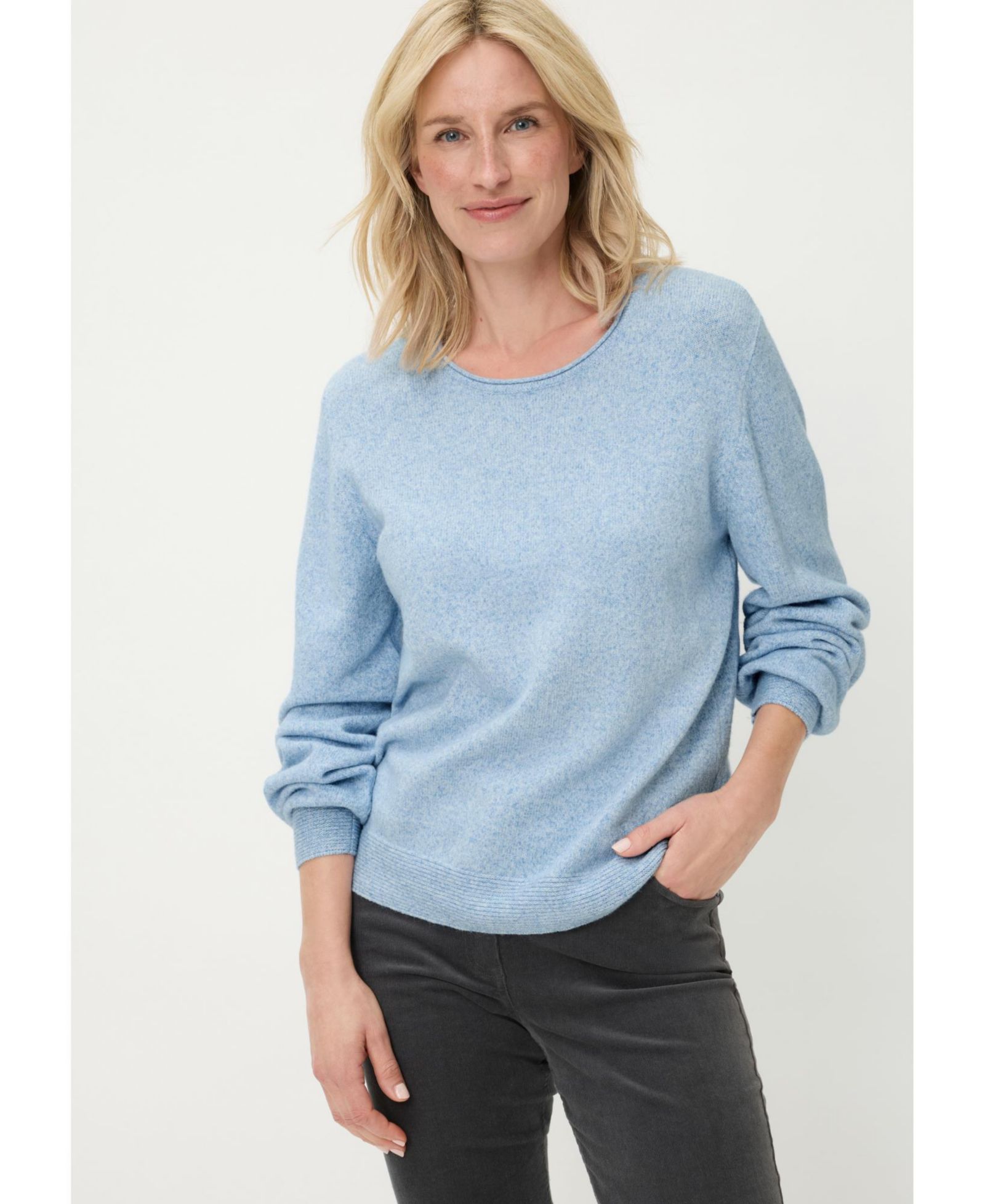 Olsen Women's Melange Yarn Sweater