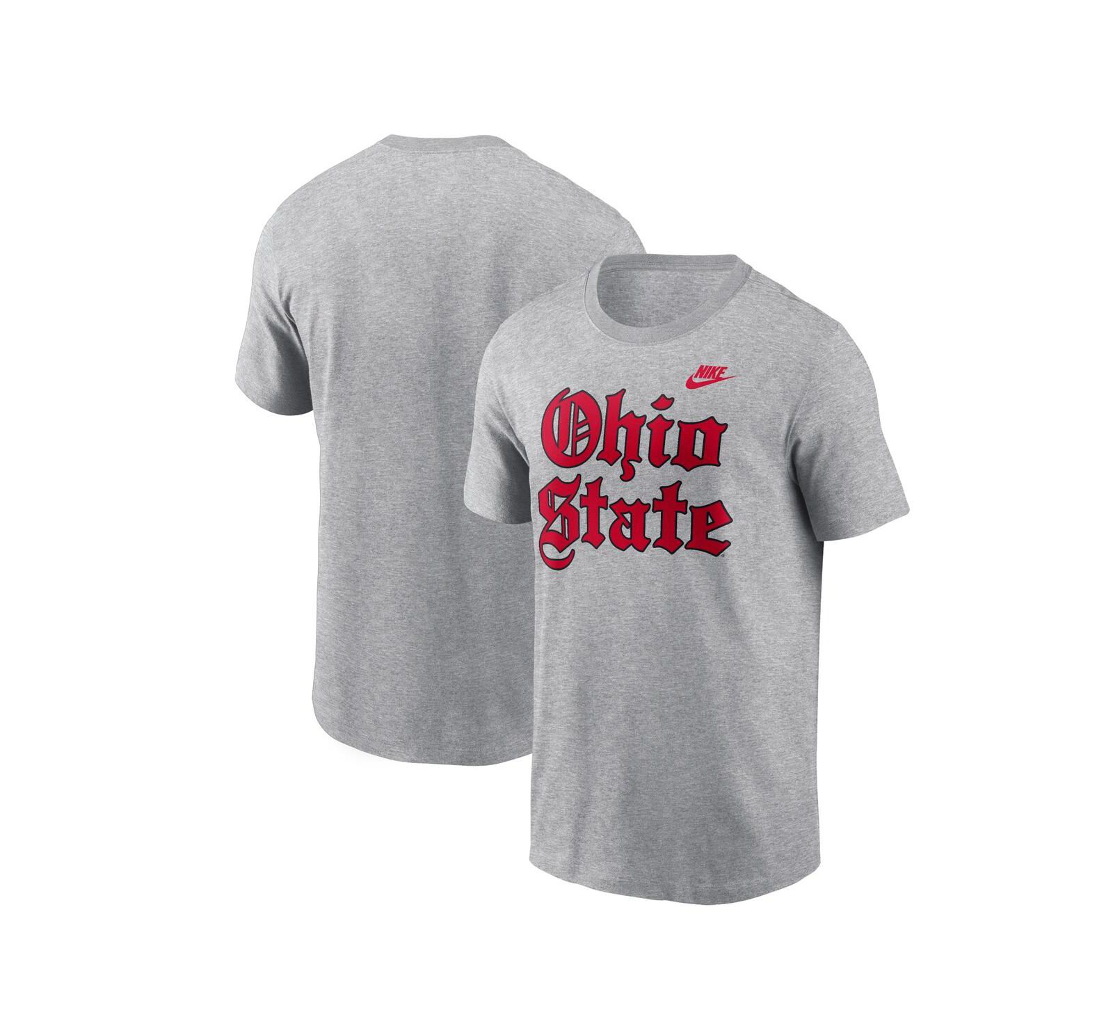 Nike Men's Gray Ohio State Buckeyes Old English T-Shirt