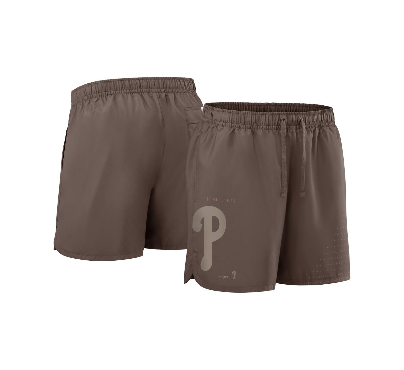 Мужские шорты Nike Light Brown Philadelphia Phillies Statement