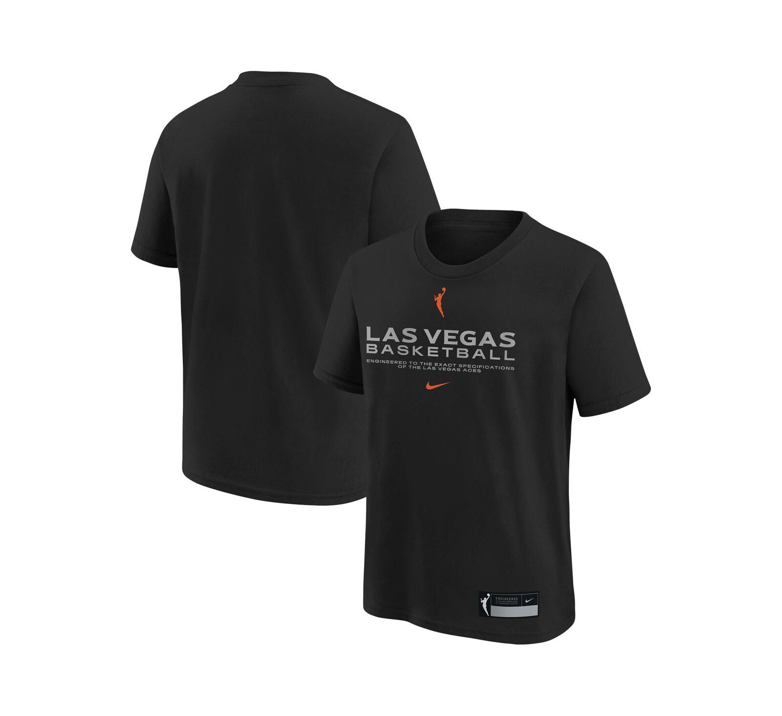 Футболка Nike Las Vegas Aces Legend для мальчиков и девочек, черная