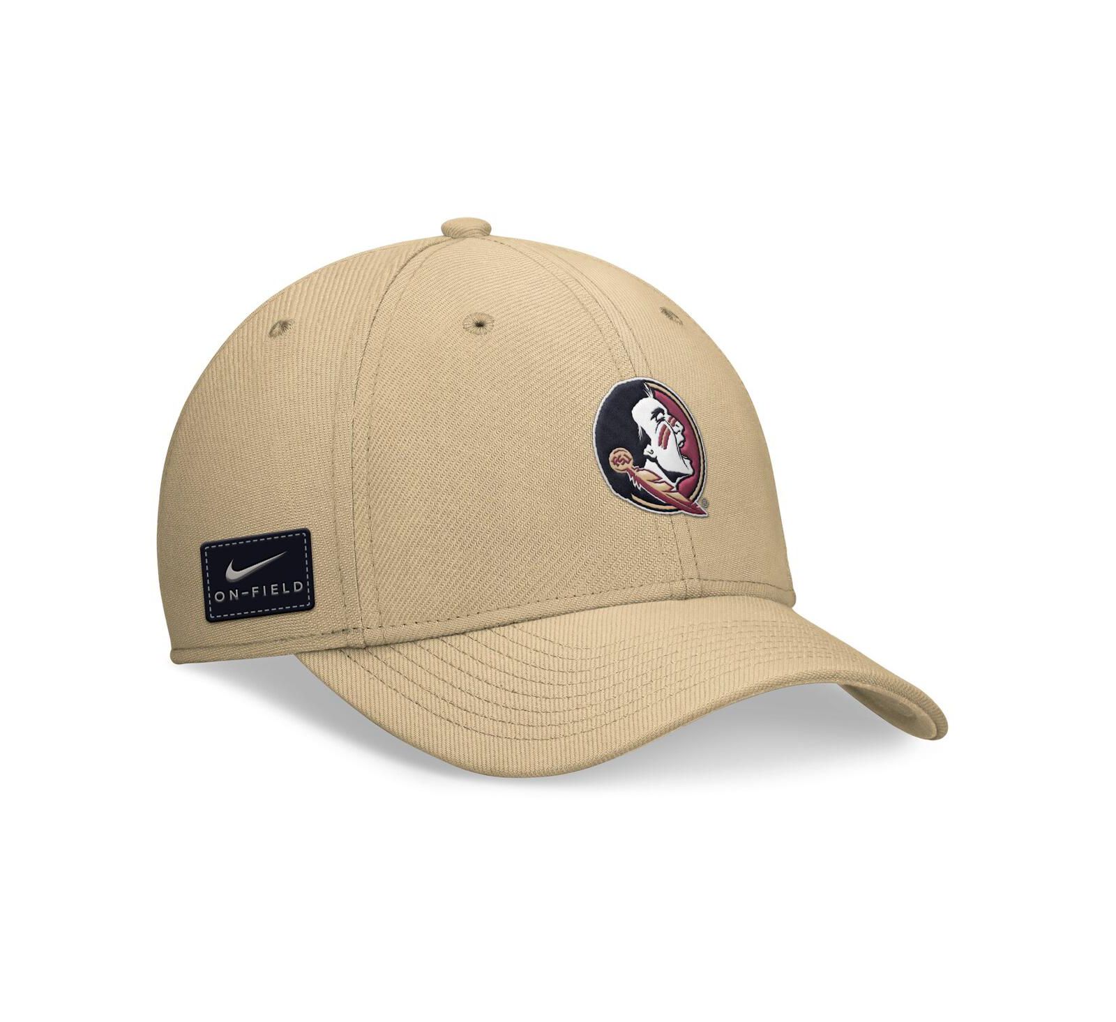 Nike Men's Gold Florida State Seminoles 2024 On-Field Swoosh Flex Hat