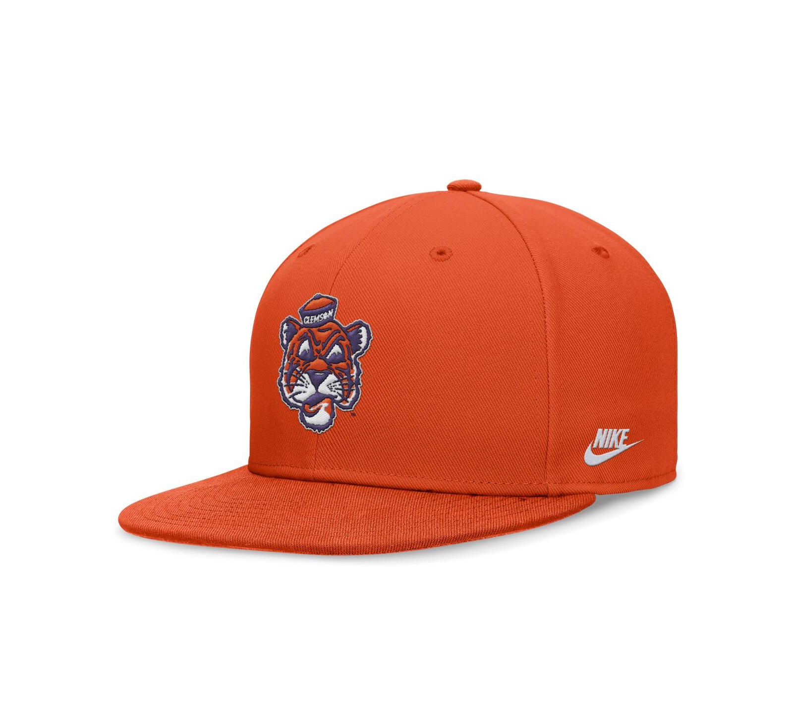Мужская кепка Nike Orange Clemson Tigers Legacy True Fitted