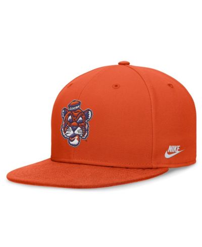 Мужская кепка Nike Orange Clemson Tigers Legacy True Fitted