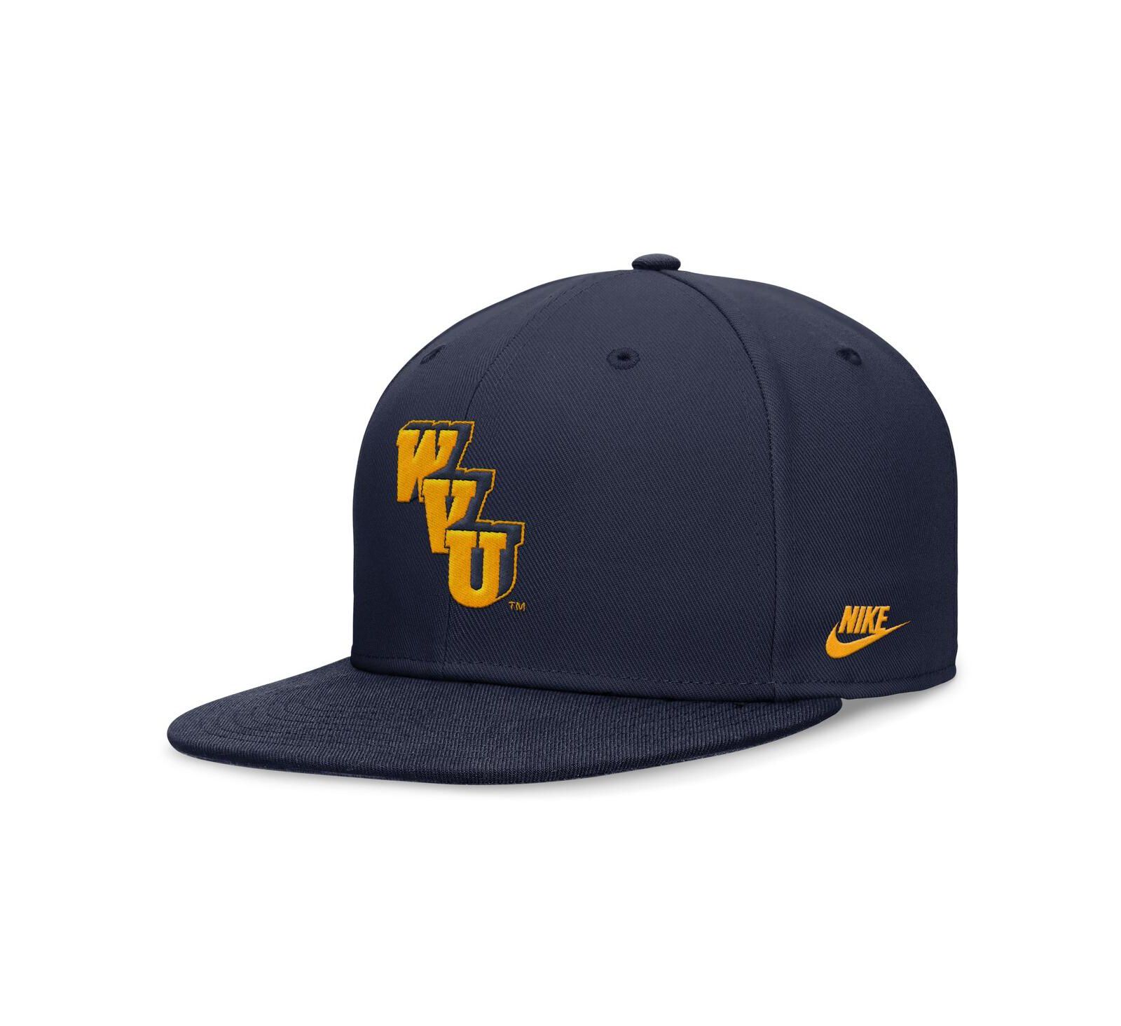 Мужская кепка Nike Navy West Virginia Mountaineers Legacy True Fitted Hat