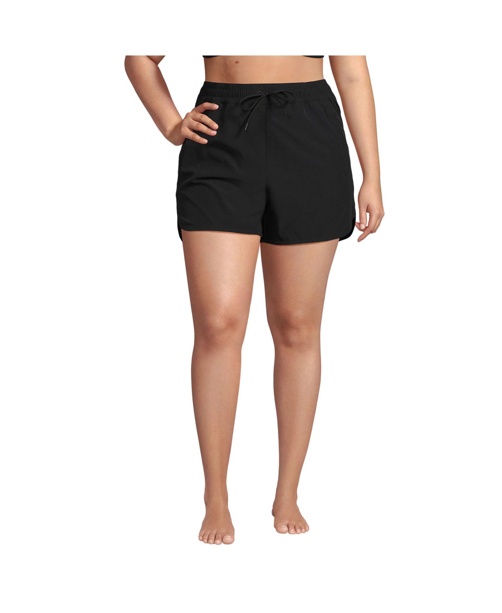Женские плавательные шорты Lands' End 3" Packable Cover-up
