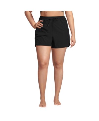 Женские плавательные шорты Lands' End 3" Packable Cover-up
