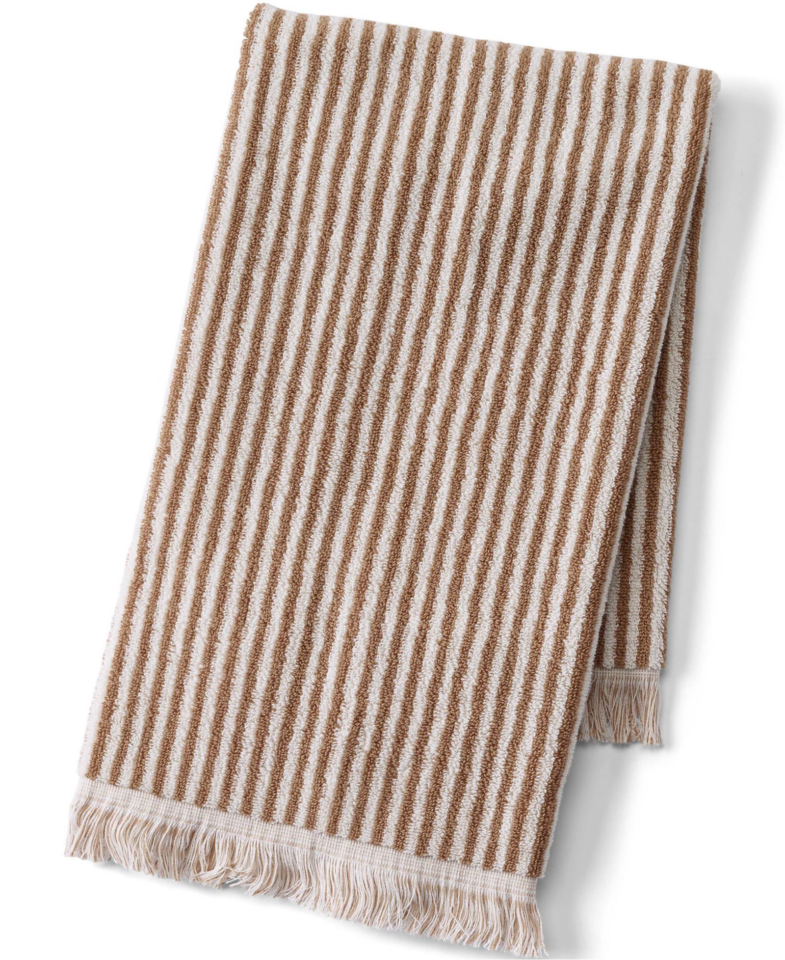 Lands' End Cotton Yarn-dyed Stripe Hand Towel
